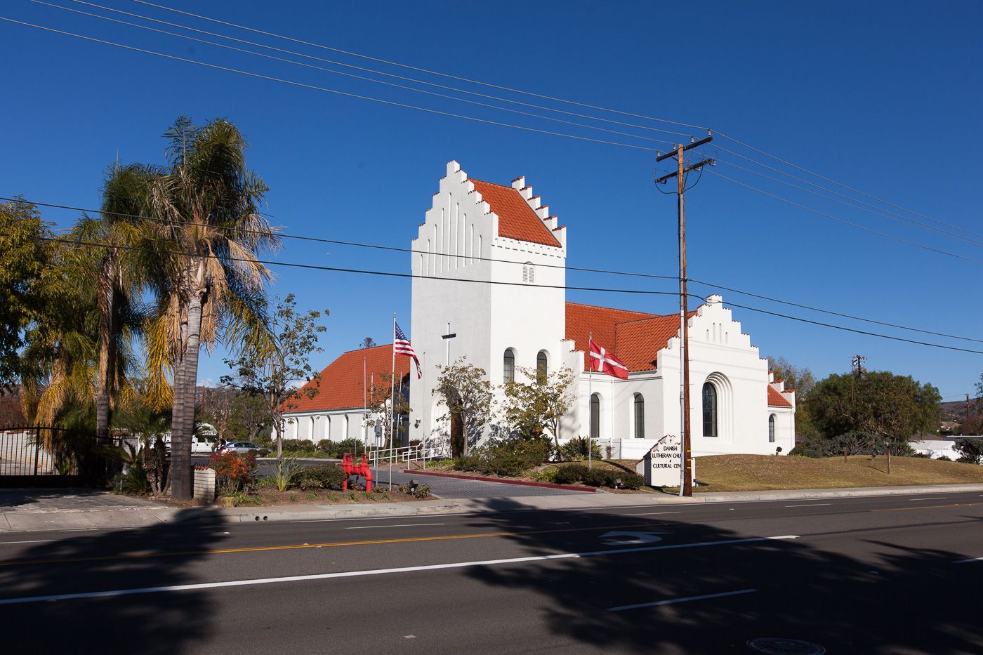 Til dansk julegudstjeneste i Californien