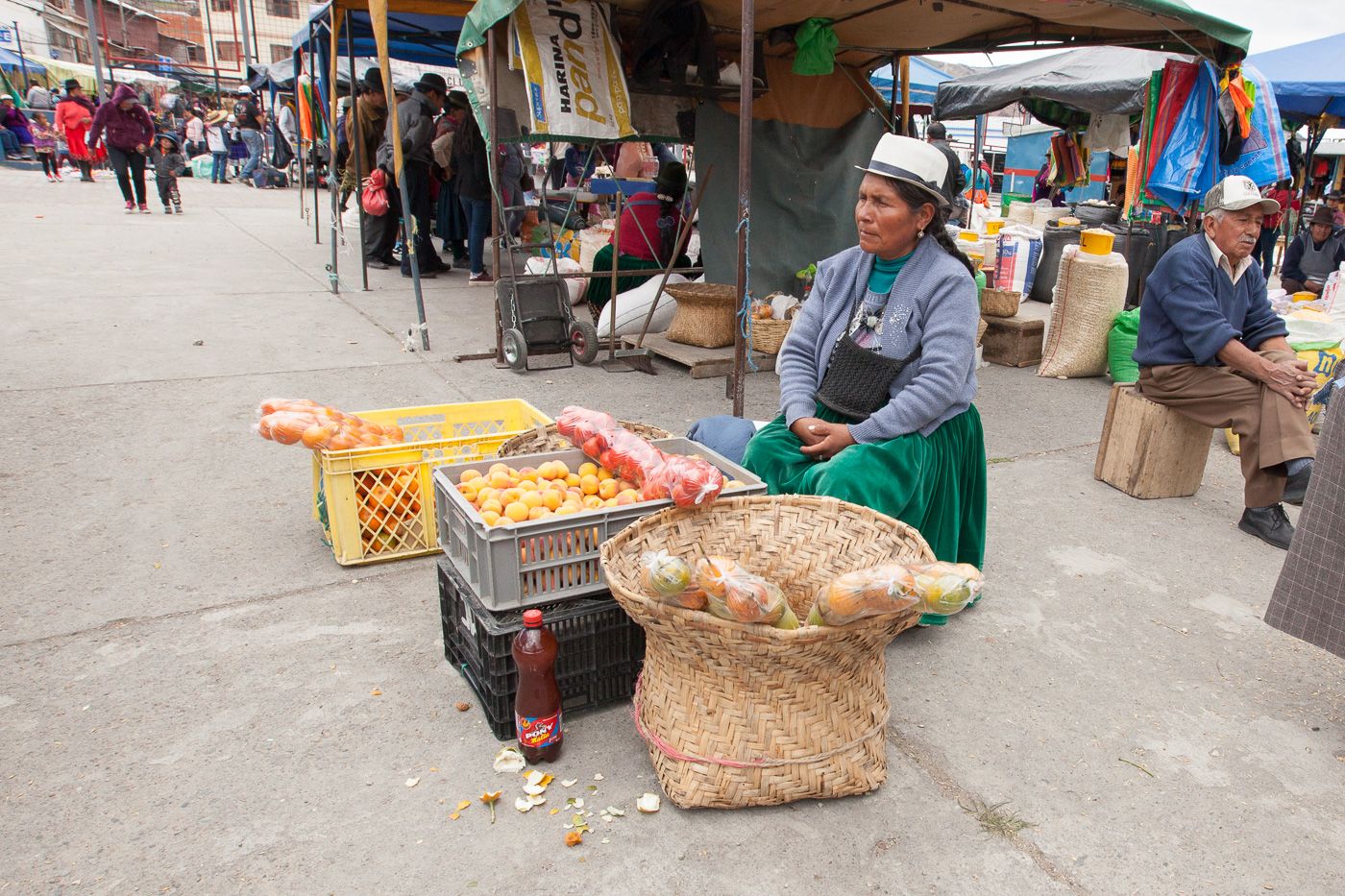 Cañar - en markedsdag